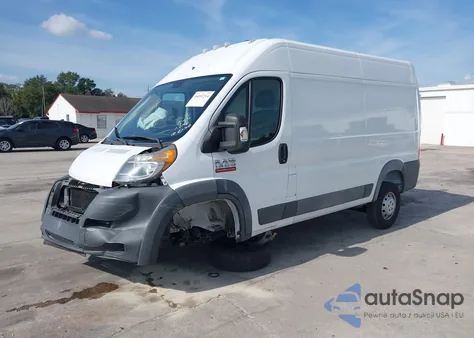 2017 Ram Promaster 1500 High Roof 136 Wb from USA, damaged, VIN 3C6TRVBG3HE527681